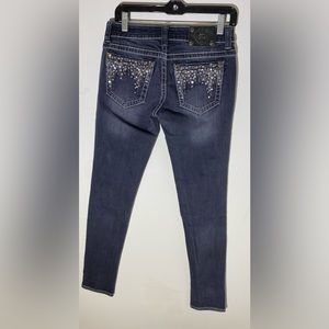 Women’s Miss Me Skinny Jeans with embroidery